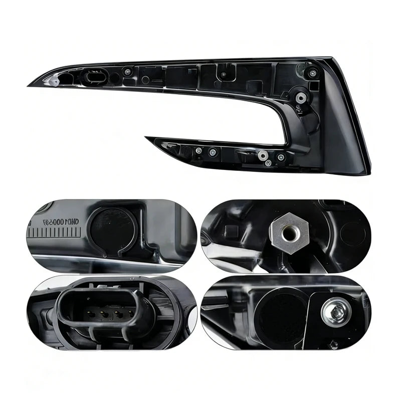 New Tail light Assembly & Rear Charging Port Cover Trim Panel For Tesla Model 3 Highland 2023-2026 Auto Replacement Parts